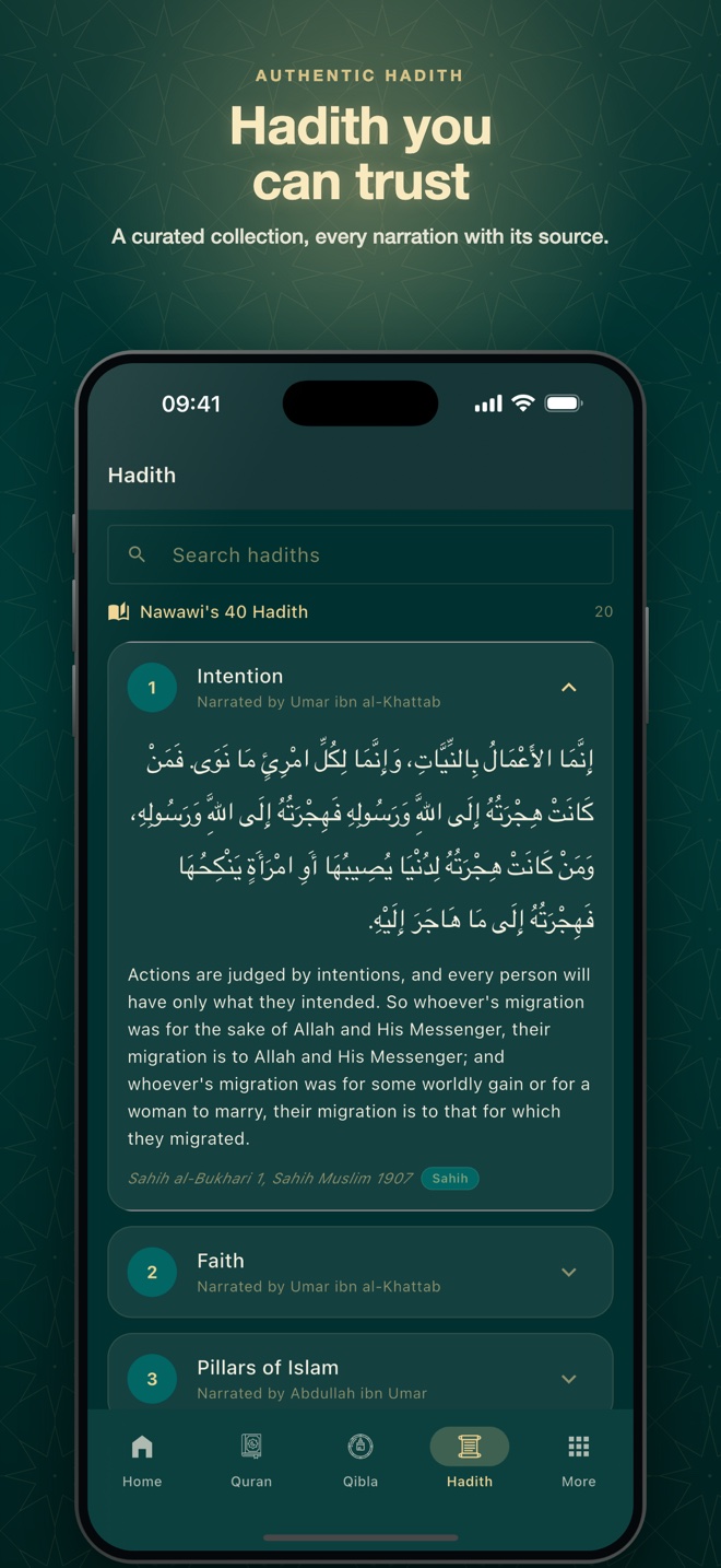 Wasilah Hadith collection in Arabic, English and Bangla